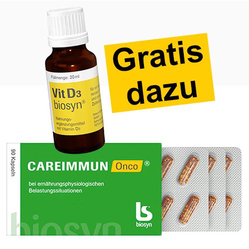 CAREIMMUN Onco Kapseln (+ GRATIS Vit D3 Tropfen 20ml)